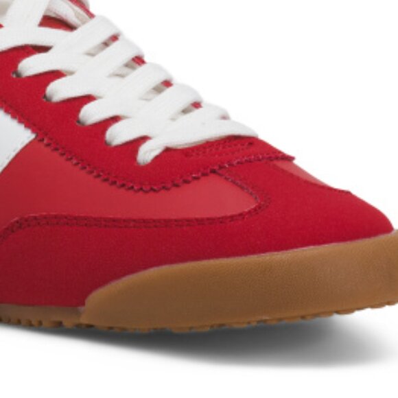 NEW MADDEN GIRL Broklyyn Casual Sneakers red for women 128tn - Picture 3 of 5